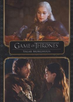 2020 Rittenhouse Game of Thrones The Complete Series #20 Valar Morghulis Front