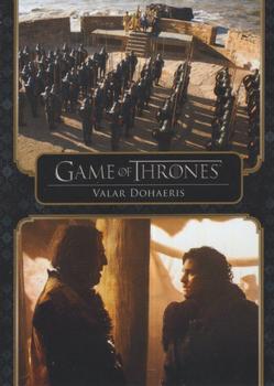 2020 Rittenhouse Game of Thrones The Complete Series #21 Valar Dohaeris Front