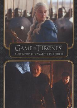 2020 Rittenhouse Game of Thrones The Complete Series #24 And Now His Watch Is Ended Front