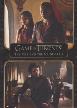 2020 Rittenhouse Game of Thrones The Complete Series #27 The Bear and the Maiden Fair Front