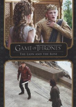 2020 Rittenhouse Game of Thrones The Complete Series #32 The Lion and the Rose Front