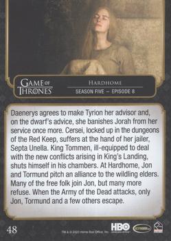 2020 Rittenhouse Game of Thrones The Complete Series #48 Hardhome Back