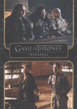 2020 Rittenhouse Game of Thrones The Complete Series #68 Winterfell Front