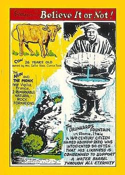 1970 Kilpatrick's Bread Ripley's Believe It Or Not #33 Cow Front