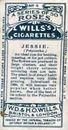 1912 Wills's Roses #6 Jessie Back
