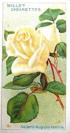 1912 Wills's Roses #8 Kaiserin Augusta Victoria Front