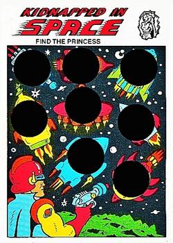 1979 Topps Bazooka Joe Scratch-Off Games #NNO Kidnapped In Space Front