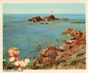 1960 Ching Jersey Past and Present 1st Series #5 Corbiere Lighthouse Front