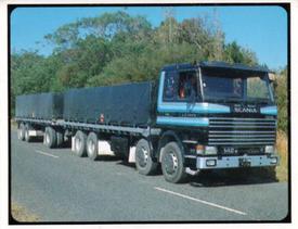 1986 Sanitarium Big Rigs at Work #4 Scania R142M 8 x 4 Twin Steer Front