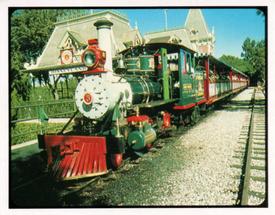 1988 Sanitarium Your Journey Through Disneyland #2 The 'Disneyland Railroad' Front