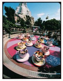 1988 Sanitarium Your Journey Through Disneyland #8 'The Mad Tea Party' Front