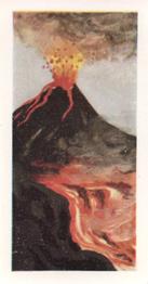 1960 Foto Bubble Gum Wonders of the Universe #12 Mount Etna Front
