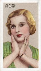 1935 Gallaher Stars of Screen & Stage #15 Jeanne Stuart Front