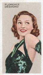 1935 Gallaher Stars of Screen & Stage #47 Florence Desmond Front