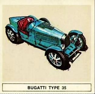 1967 BA Gallery of Great Cars - English / French Backs #NNO Bugatti Type 35 Front