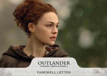 2020 Cryptozoic Outlander Season 4 - Canvas #27 Farewell Letter Front