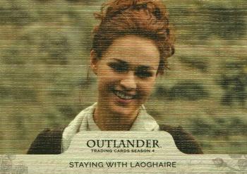 2020 Cryptozoic Outlander Season 4 - Canvas #35 Staying with Laoghaire Front
