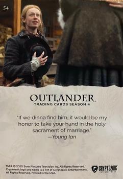 2020 Cryptozoic Outlander Season 4 - Red #54 An Ill-Timed Proposal Back