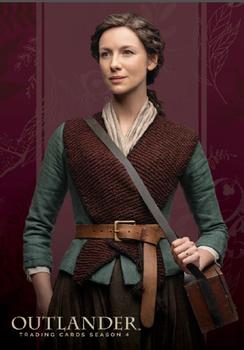 2020 Cryptozoic Outlander Season 4 - Character Canvas #C1 Claire Front