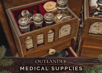 2020 Cryptozoic Outlander Season 4 - Fraser’s Ridge #R2 Medical Supplies Front
