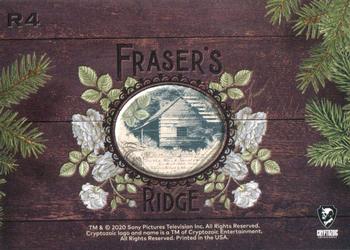 2020 Cryptozoic Outlander Season 4 - Fraser’s Ridge #R4 Dining Room Back