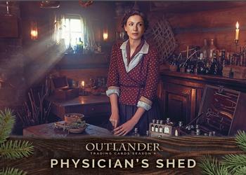 2020 Cryptozoic Outlander Season 4 - Fraser’s Ridge #R7 Physician’s Shed Front