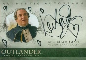 2020 Cryptozoic Outlander Season 4 - Autographs #LW Lee Boardman as Lieutenant Wolff Front