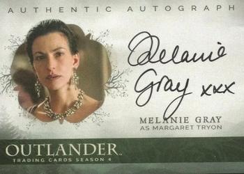 2020 Cryptozoic Outlander Season 4 - Autographs #MG Melanie Gray as Margaret Tryon Front