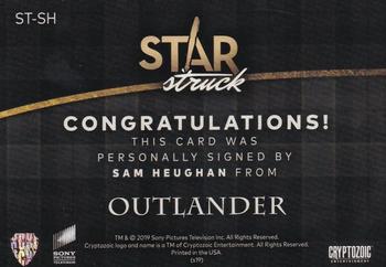 2020 Cryptozoic Outlander Season 4 - Autographs #ST-SH Sam Heughan as Jamie Fraser – Star Struck Back