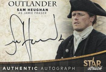 2020 Cryptozoic Outlander Season 4 - Autographs #ST-SH Sam Heughan as Jamie Fraser – Star Struck Front