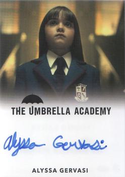 2020 Rittenhouse The Umbrella Academy Season One - Autographs #NNO Alyssa Gervasi Front