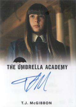 2020 Rittenhouse The Umbrella Academy Season One - Autographs #NNO T.J. McGibbon Front