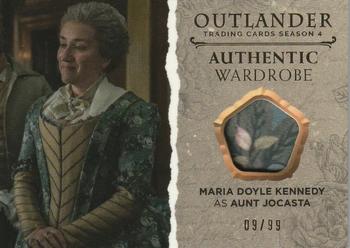 2020 Cryptozoic Outlander Season 4 - Wardrobe #M25 Maria Doyle Kennedy as Aunt Jocasta Front