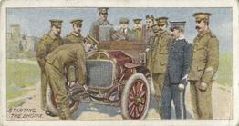 1914 Wills's Scissors Cigarettes Army Life #23 Starting the Engine Front