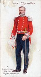 1911 Player's Ceremonial and Court Dress #22 A Lieutenant for the City of London Front