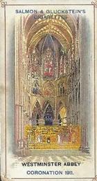 1911 Salmon & Gluckstein Coronation Series #3 Westminster Abbey Front