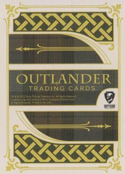 2020 Cryptozoic Outlander Season 4 - Playing Cards Gold #6♦ Young Ian Back