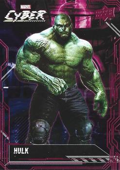 2020 Upper Deck Marvel Cyber #10 Hulk Front