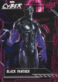 2020 Upper Deck Marvel Cyber #1011 Black Panther Front