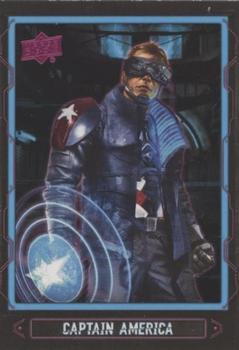 2020 Upper Deck Marvel Cyber - Promo #CA Captain America Front