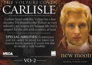 2009 NECA Twilight New Moon - Volturi Coven #VO2 Carlisle Back
