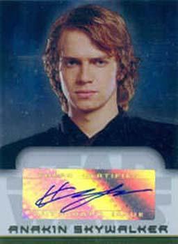 2006 Topps Star Wars: Evolution Update Edition - Autographs #NNO Hayden Christensen Front