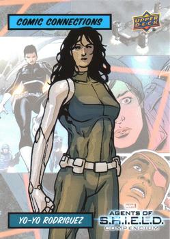 2019 Upper Deck Marvel Agents of S.H.I.E.L.D. Compendium - Comic Connections #CC-9 Yo-Yo Rodriguez Front