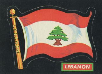 1970 Topps Flags of the World #46 Lebanon Front