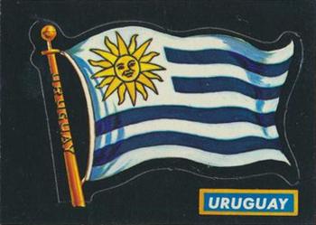 1970 Topps Flags of the World #74 Uruguay Front
