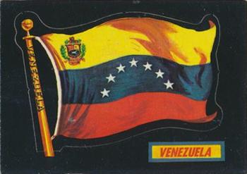 1970 Topps Flags of the World #75 Venezuela Front