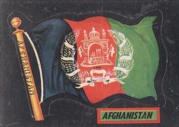 1970 O-Pee-Chee Flags of the World #13 Afghanistan Front
