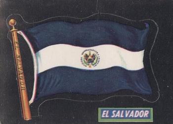 1970 O-Pee-Chee Flags of the World #23 El Salvador Front