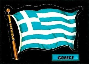 1970 O-Pee-Chee Flags of the World #27 Greece Front