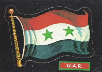 1970 O-Pee-Chee Flags of the World #30 U.A.R. Front